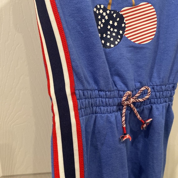 Cat & Jack Red White & Blue Dress - Girls size XS (4/5) kids extra small - Picture 4 of 5
